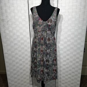 Fresh Produce Womens Spotlight Splash Print Tank Dress Size Medium Lagenlook